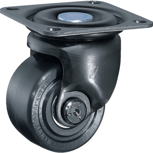 ハンマー　低床式　超重荷重用　自在　ナイロン車Ｂ入り７５ｍｍ＿