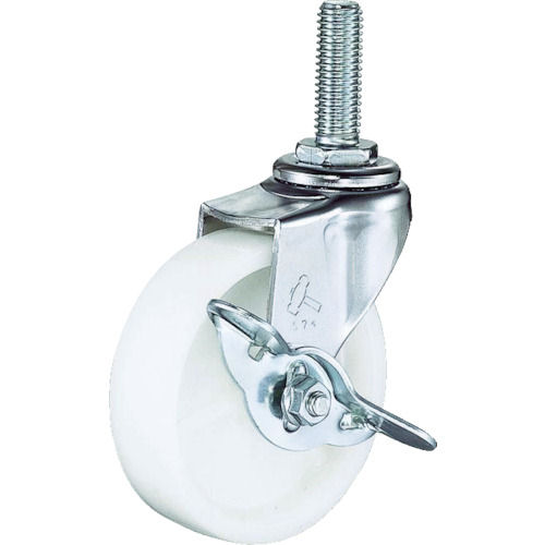 ハンマー　Ｅシリーズねじ込みタイプ自在ＳＰ付ナイロン車７５ｍｍ＿