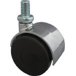 トーシン　ねじ込み双輪キャスター　５０径　自在ボルト　Ｍ８ｘ１．２５＿