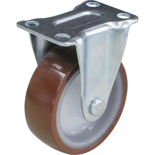 ユーエイ　キャスター固定車　ウレタン車輪径７５＿