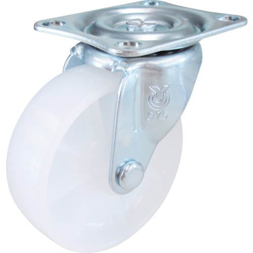 ユーエイ　キャスター自在車　７５径ナイロン車輪＿