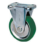 シシク　スタンダードプレスキャスター　ウレタン車輪　固定　３００径＿