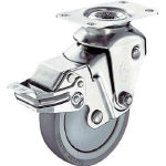 ハンマー　クッションキャスター　自在ＳＰ付　ウレタン車　線径３．２ｍｍ＿