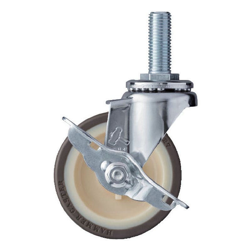 ハンマー　Ｅシリーズねじ込みタイプ自在ＳＰ付ウレタン車８５ｍｍ＿