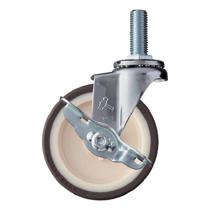 ハンマー　Ｅシリーズねじ込みタイプ自在ＳＰ付ウレタン車１００ｍｍ＿