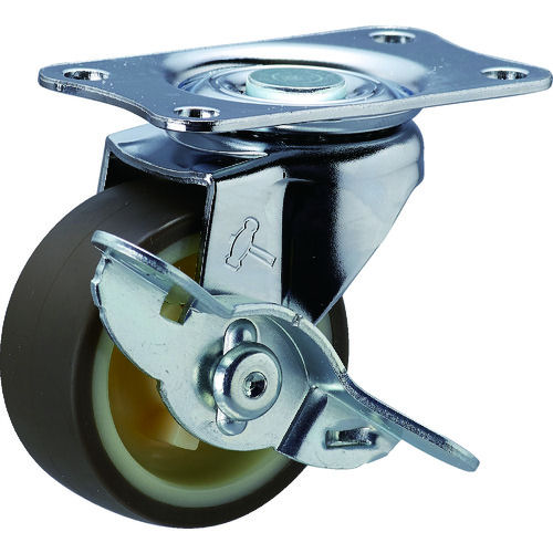 ハンマー　Ｅシリーズ自在ブレーキ付ウレタン車５０ｍｍ＿