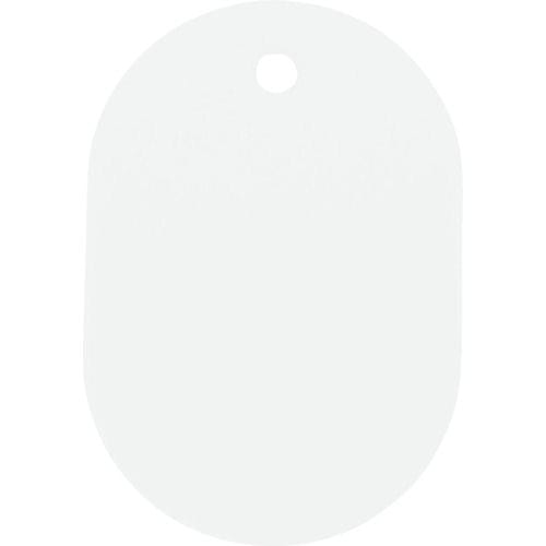 ＴＲＵＳＣＯ　小判札　小　４５Ｘ３０ｍｍ　５枚入　白＿