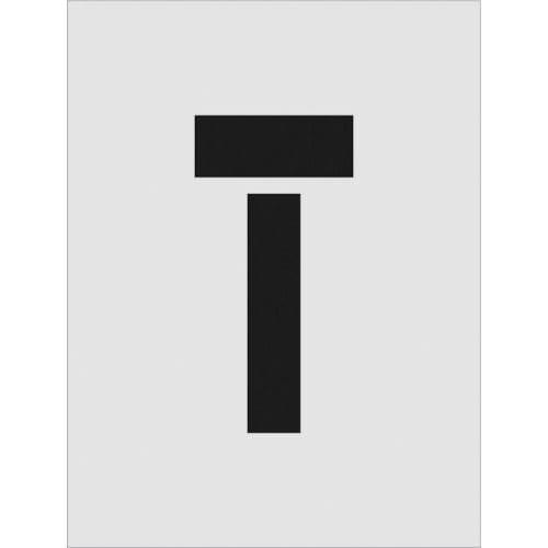 ＩＭ　ステンシル　Ｔ　文字サイズ２５０×１２５ｍｍ＿