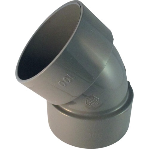 エスロン　ＤＶ継手４５°エルボ　１００＿