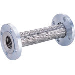 ＮＦＫ　カラー式フランジ型フレキ　フランジＳＳ４００　２５Ａ×５００Ｌ＿