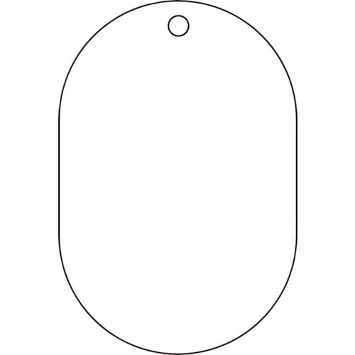 ＴＲＵＳＣＯ　白無地板　小判型　５枚組　７０Ｘ４７Ｘ２．５厚＿