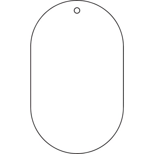 ＴＲＵＳＣＯ　白無地板　小判型　５枚組　６０Ｘ３８Ｘ２厚＿