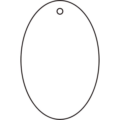 ＴＲＵＳＣＯ　白無地板　楕円型　５枚組　４５×３０×２厚＿