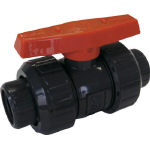 エスロン　ボールバルブ　ねじ式　本体ＰＶＣ　ＯリングＥＰＤＭ　２０＿