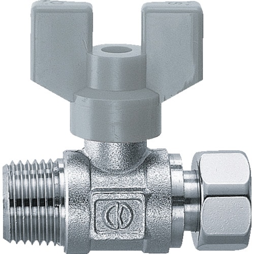 カクダイ　ボールバルブ（片ナットつき）＿