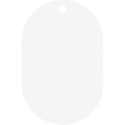 緑十字　アルミ札・小判型　無地タイプ　５５×３６ｍｍ　１０枚組＿