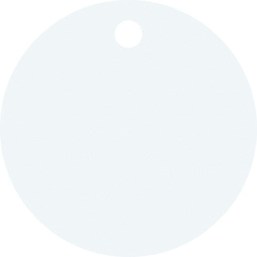 緑十字　ステンレス札・丸型　無地タイプ　３０ｍｍ　１０枚組＿