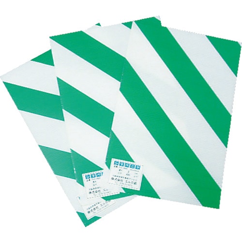 日東エルマテ　シマベニヤ　緑／白　９００ｍｍＸ２ｍ　（１０枚入）＿