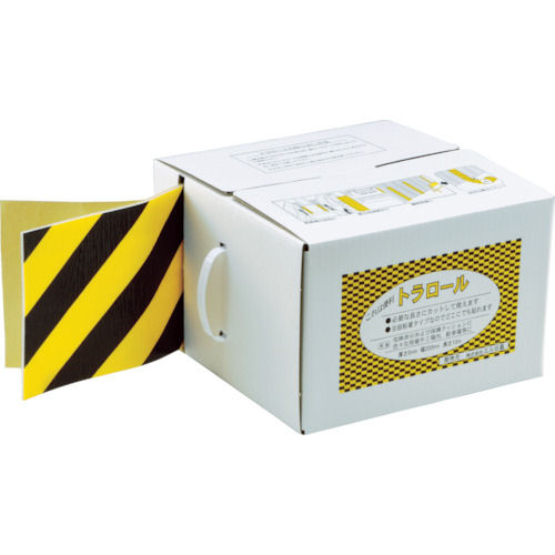 日東エルマテ　トラロール　　黄／黒　５ｍｍＸ２００ｍｍＸ１０ｍ＿