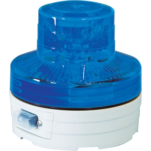 日動　電池式ＬＥＤ回転灯　ニコＵＦＯ　夜間自動点灯タイプ　青＿