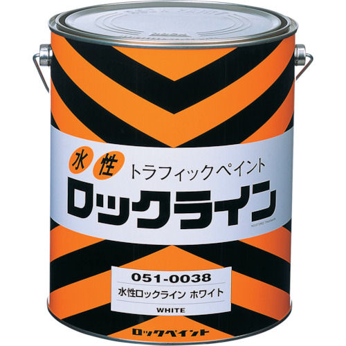 ロック　水性ロックライン　ホワイト　３Ｌ＿