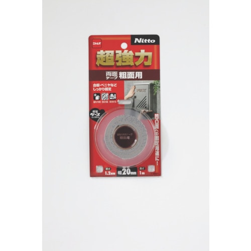 ニトムズ　超強力両面テープ粗面用２０×１＿