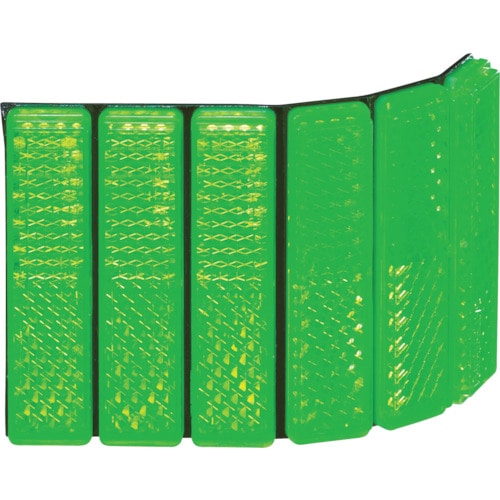 キャットアイ　レフテープ　５０ｍｍ×７０ｍｍ　緑　（１枚入）＿