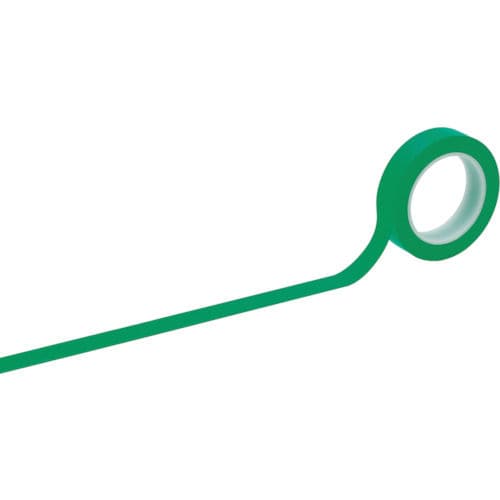 緑十字　ＨＣＰ－２５Ｇ　クリーンルーム用ラインテープ緑　２５ｍｍ幅×３３ｍ＿