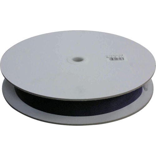 ユタカ　ベルト　ナイロン平ベルトドラム巻　ネイビー　１．５ｔ×３８ｍｍ×２５ｍ＿