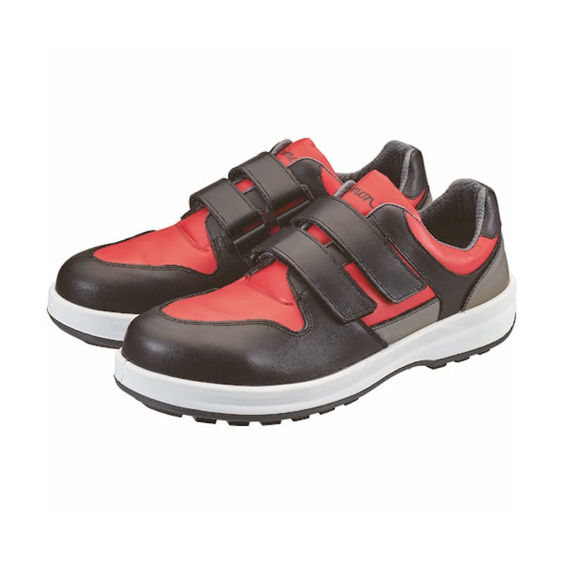 シモン　トリセオシリーズ　短靴　赤／黒　２３．５ｃｍ＿