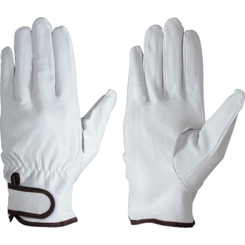 シモン　豚本革手袋マジック式７１７豚白Ｌ＿