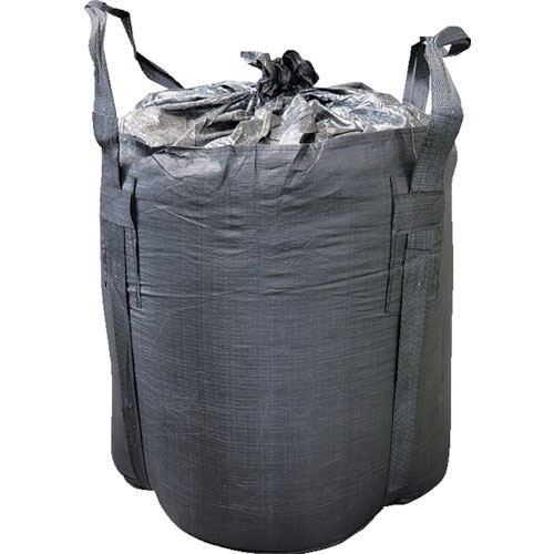 萩原　耐候性大型土のうブラック　１００ＫＴ　（１枚入）＿