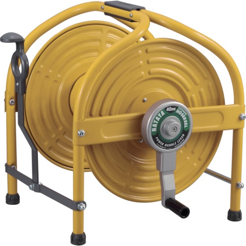 ハタヤ　テツノホースリール　４０ｍ用本体（イエロー）＿