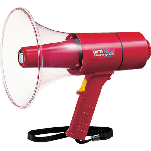 ユニペックス　防滴形メガホン　１５Ｗ　サイレン付＿