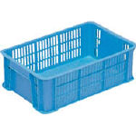 リス　ＭＢ型メッシュコンテナーＭＢ－２１０ＢＸ　青＿