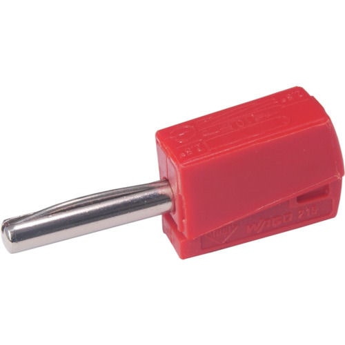 ＷＡＧＯ　バナナプラグ　レッド　４個入＿