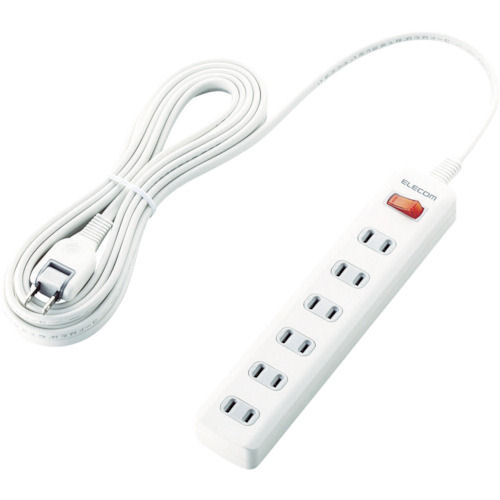 エレコム　一括スイッチ付　雷ガードタップ＿