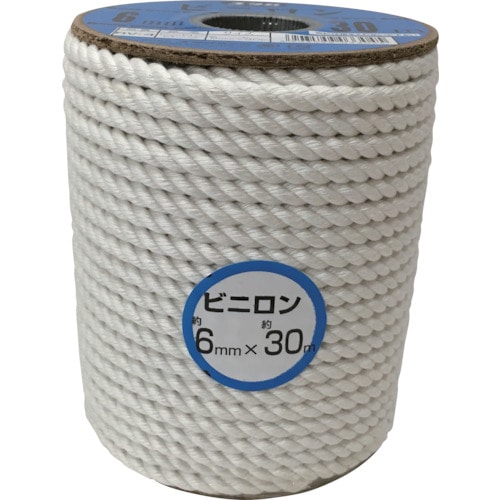 ユタカ　ビニロンロープボビン巻　６×３０ｍ＿