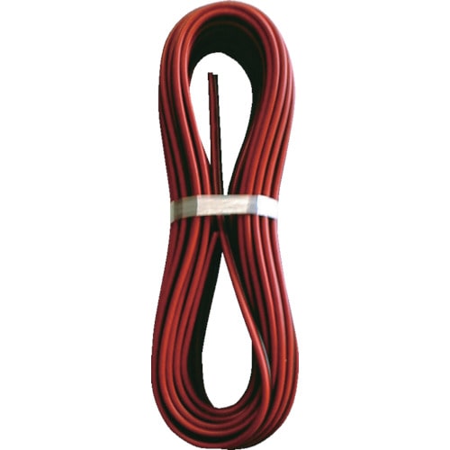 正和電工　異色平行線ＶＦＦビニールコード　１０ｍ　赤／黒＿