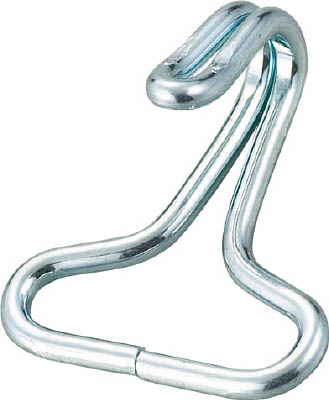 ＴＲＵＳＣＯ　ゴムロープ用金具　Ｗフック　３０ｍｍ用　１０個入＿