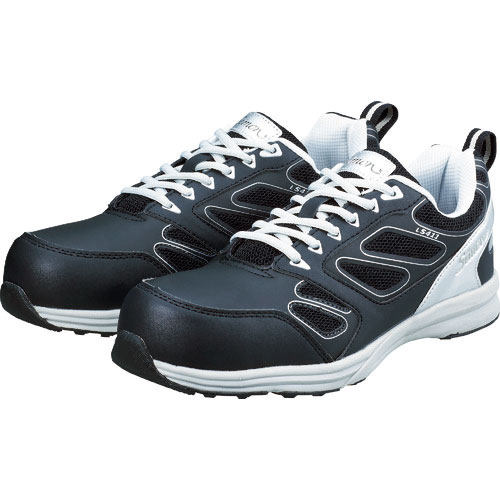 シモン　安全スニーカー　ライトスペシャル　ＬＳ４１１ＢＫ／ＳＬ　２４．０ｃｍ＿