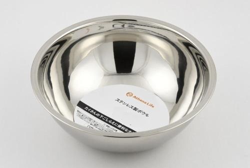 アテーナライフ　ステンレス製ボウル　３２．５ｃｍ