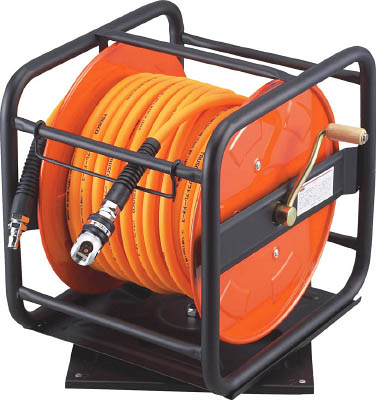 ＴＲＵＳＣＯ　Ｂ型エアーリールスィングカップリング付８．５Ｘ１２．５　３０ｍ巻＿