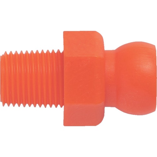 ＴＲＵＳＣＯ　クーラントライナー　コネクター　サイズ１／２　オネジＲ３／８　１個＿