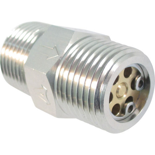 ＡＳＯＨ　エーチェック　黄銅製チェックバルブ　外ネジ×外ネジ型　Ｒ１／２＿