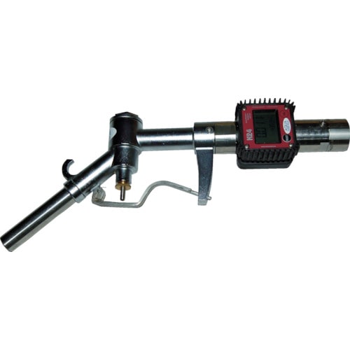 アクアシステム　流量付アルミ製手動ガンノズル　灯油　軽油＿