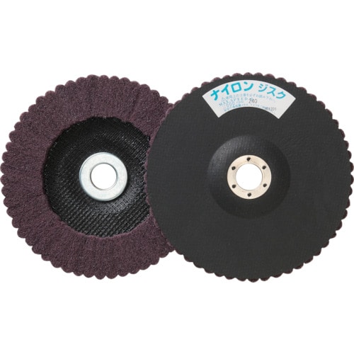 ＴＲＵＳＣＯ　ナイロンディスク　１８０Ｘ１５Ｘ２２　５個入　２４０＃＿