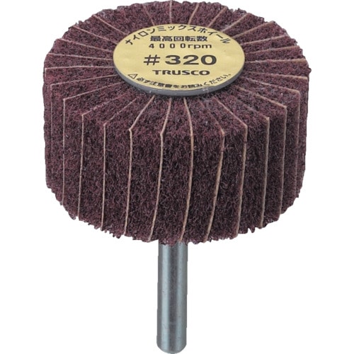 ＴＲＵＳＣＯ　ナイロンミックスホイール　外径１００Ｘ厚２５Ｘ軸６　５個入３２０♯＿