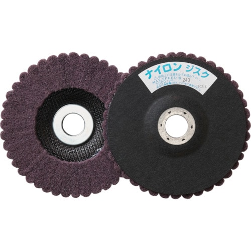 ＴＲＵＳＣＯ　ナイロンディスク　１５０Ｘ１５Ｘ２２　５個入　２４０＃＿