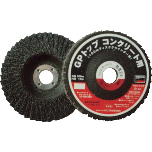 ＴＲＵＳＣＯ　ＧＰトップ　コンクリート用　１００　１０枚入＿
